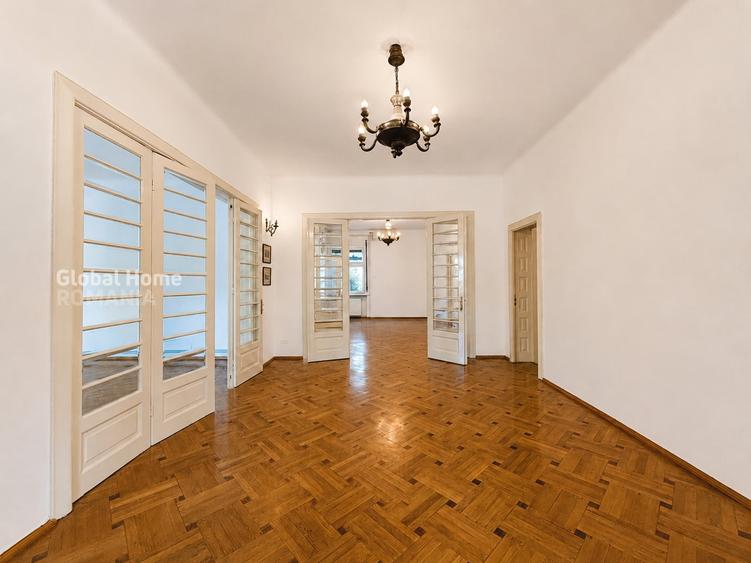 Apartament cu 6 camere circular în Dorobanți