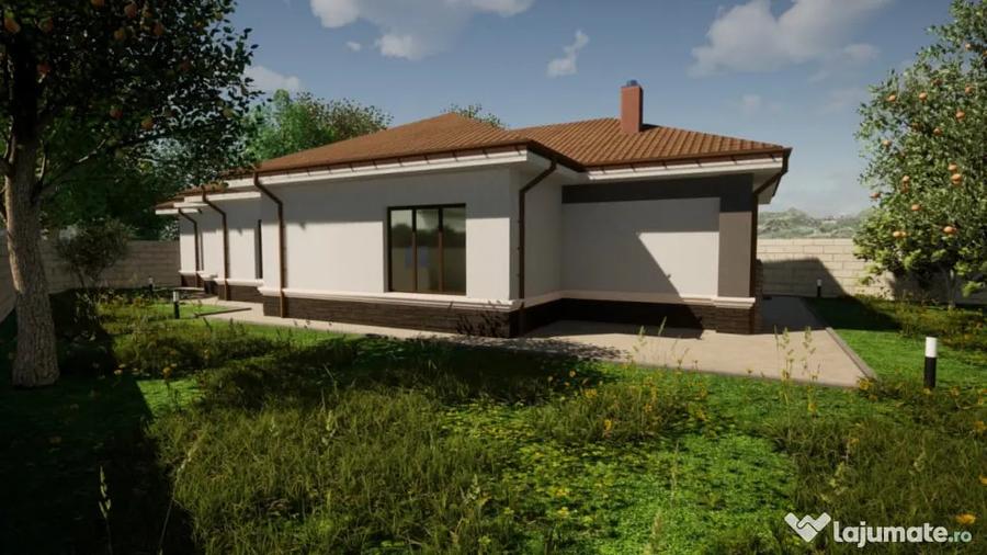 Casă cu 5 camere cu Teren 800 Mp în Tăuții-Măgherăuș
