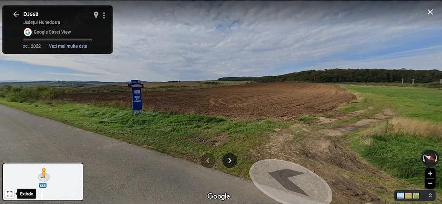 Teren de 40000 mp, în Mărtinești