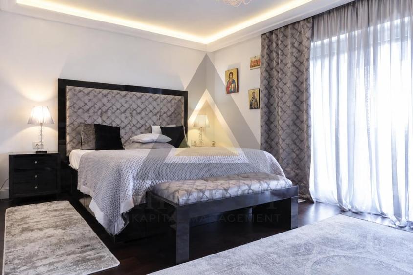 Apartament cu 5 camere decomandat, mobilat în Arcul de Triumf