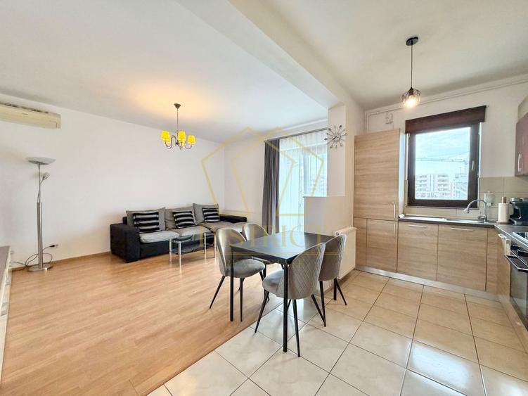 Apartament cu 2 camere semidecomandat, mobilat în Giroc