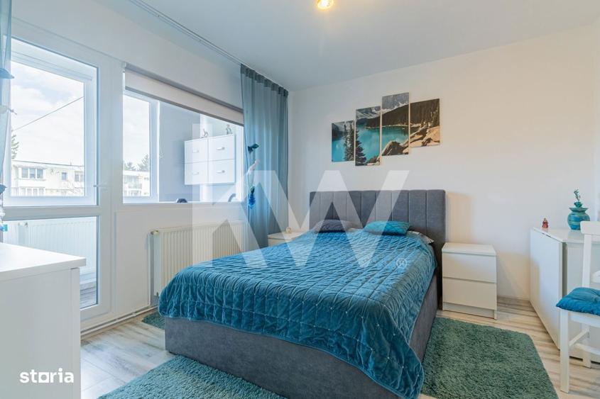 Apartament cu 3 camere semidecomandat, mobilat în Astra