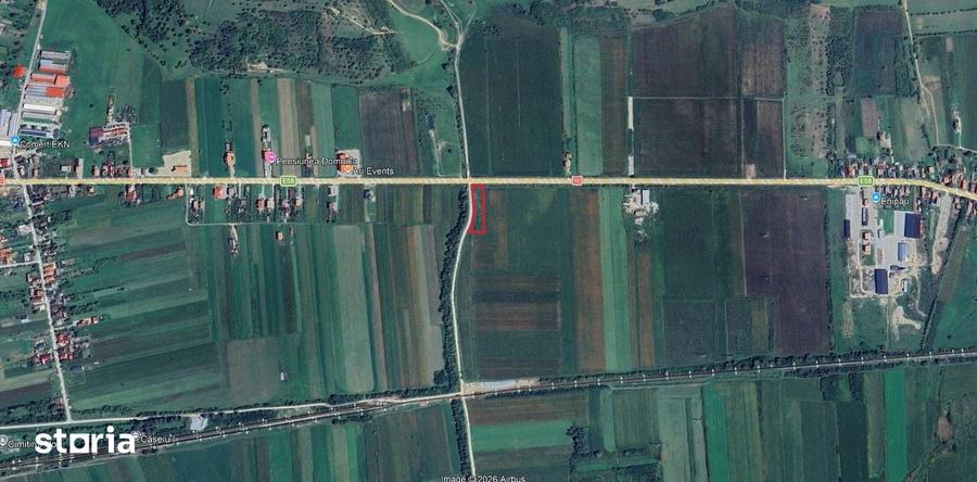 Teren de 1600 mp, în Cășeiu