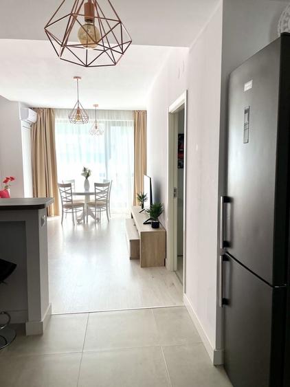 Apartament cu 2 camere semidecomandat în Central