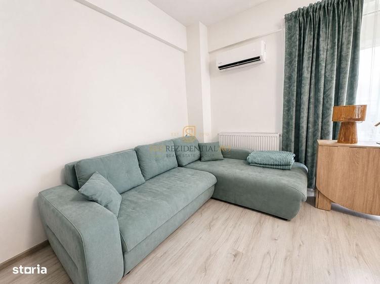 Inchiriere studio complet mobilat, loc de parcare -Str. Biruintei - 9