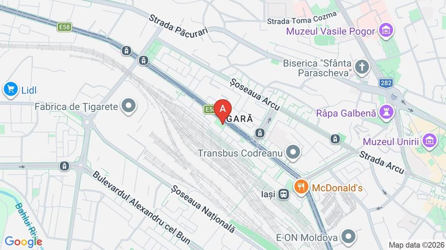 Apartament cu 3 camere decomandat, mobilat în Gară