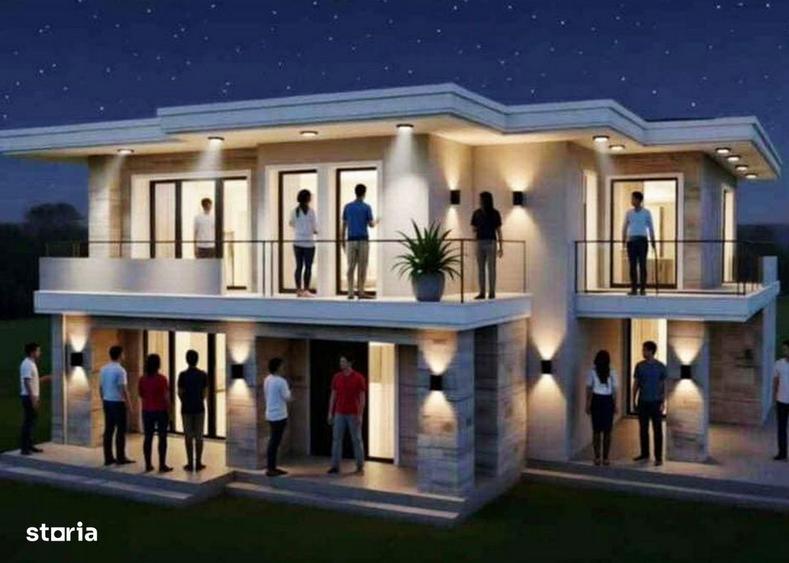 Casă cu 5 camere cu Teren 500 Mp în Rediu