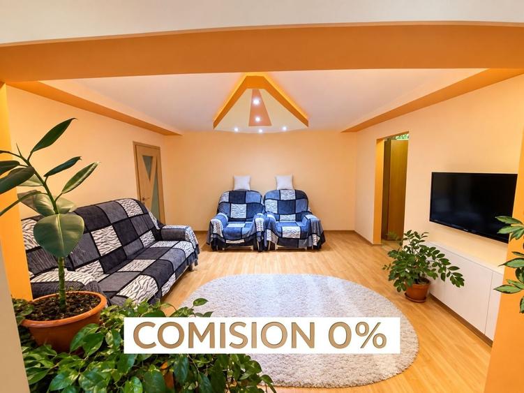 Apartament cu 3 camere semidecomandat, mobilat în Kiriac