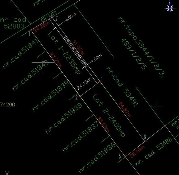 Teren Construcții extravilan de 5000 mp, în Beliș