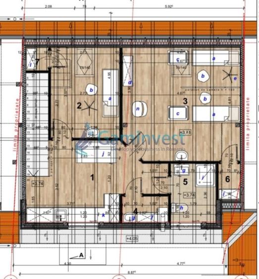 Casă individuală cu 6 camere cu Canalizare în Ultracentral