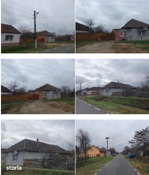 Casă cu 2 camere cu Teren 800 Mp în Sintea Mare