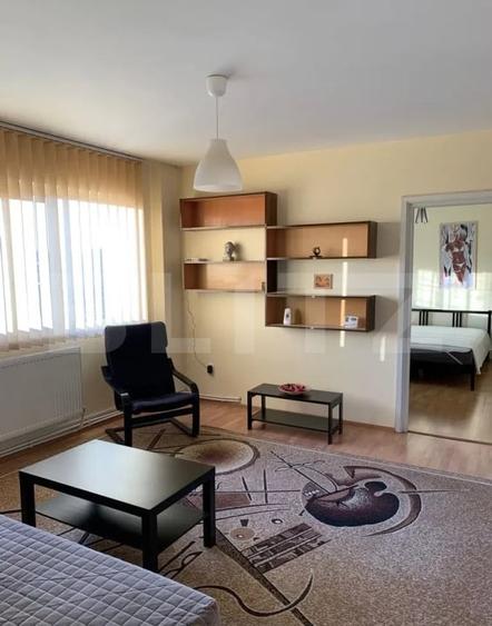 Apartament cu 2 camere semidecomandat, mobilat în Palat