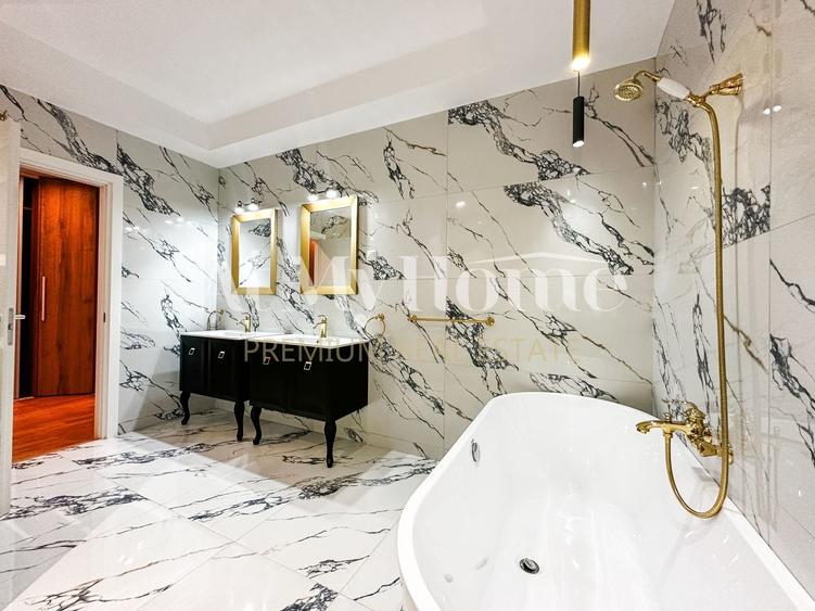 Apartament cu 4 camere decomandat, mobilat în Herăstrău