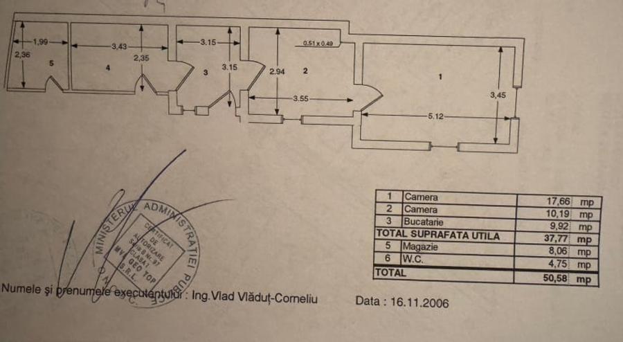 Casă individuală cu 3 camere cu Canalizare în Eroii Revoluției