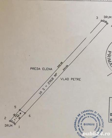 Teren de 3400 mp, în Buturugeni
