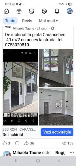 Spațiu comercial, de 40 mp, în Central