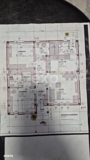 Casă cu 2 camere cu Teren 445 Mp în Trivale