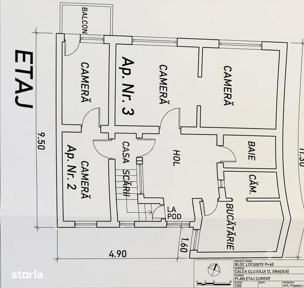 Casă cu 8 camere cu Teren 357 Mp în Central