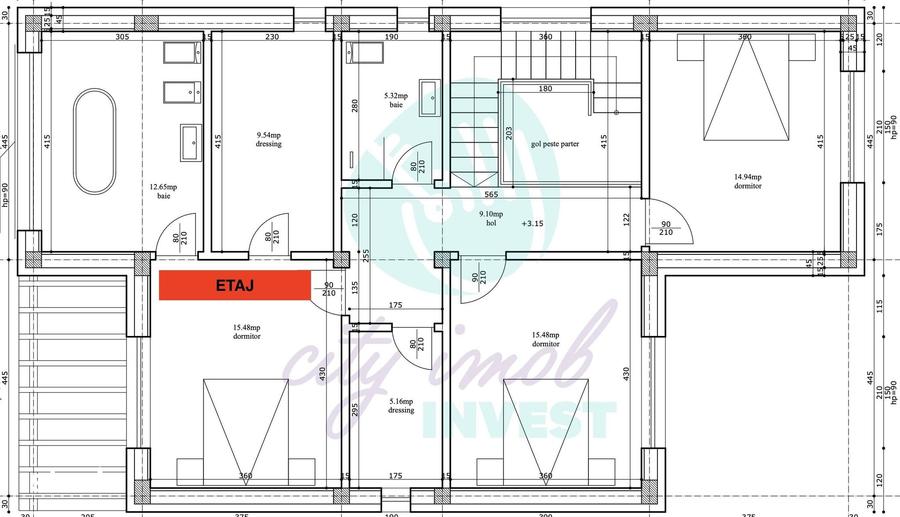 Casă cu 5 camere cu Teren 1750 Mp în Vărăști