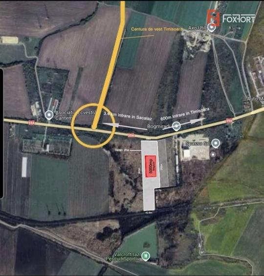 Teren agricol extravilan de 11500 mp, în Mehala