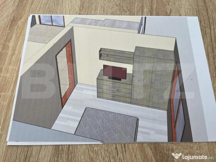 Casă cu 3 camere cu Teren 700 Mp în Cerghid