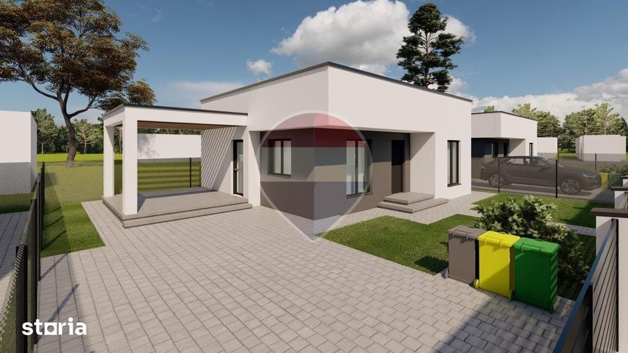 Casă cu 3 camere cu Teren 258 Mp în Afumați