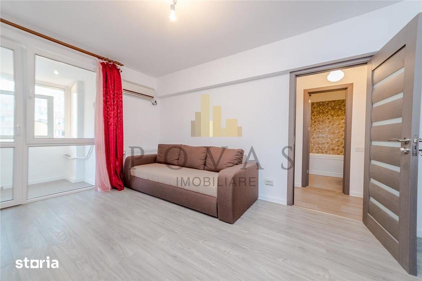 Apartament cu 2 camere semidecomandat, mobilat în Ștefan cel Mare
