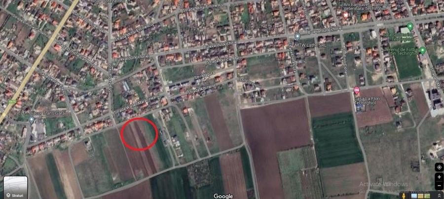Teren Construcții intravilan de 356 mp, în Sud-Est