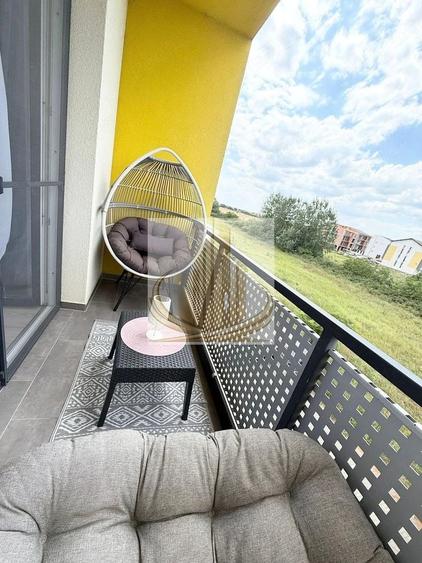 Apartament cu 2 camere semidecomandat, mobilat în Giroc