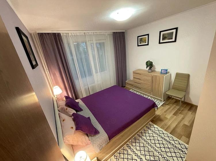 Apartament cu 2 camere semidecomandat, mobilat în Pajura