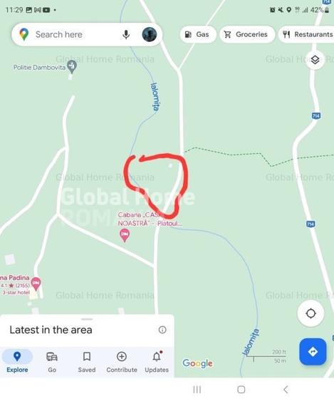 Teren Construcții intravilan de 3400 mp, în Moroeni