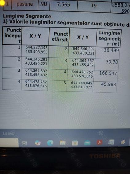 Teren de 7565 mp, în Central