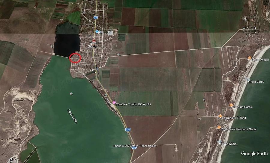 Teren de vanzare in Corbu zona lac - 1
