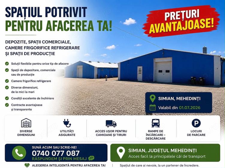 Spațiu comercial, de 500 mp, în Exterior Vest