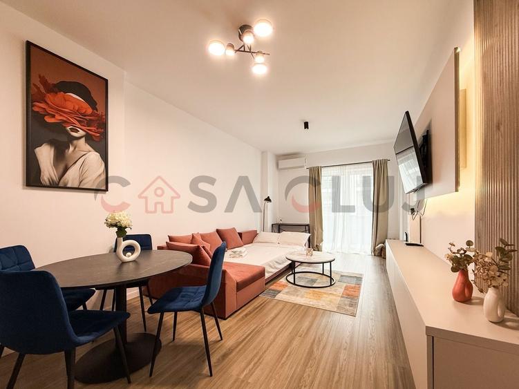 Apartament cu 2 camere semidecomandat, mobilat în Iris