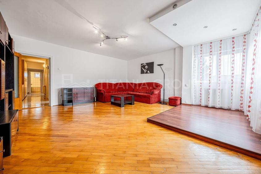 Apartament cu 4 camere decomandat, mobilat în Gemenii