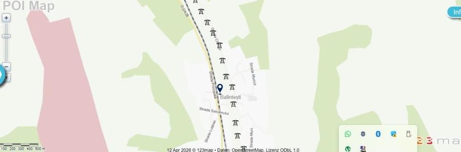 Teren intravilan în Balintești