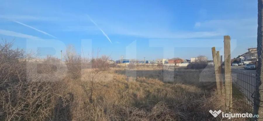 Teren intravilan, 4567 mp, front 80 metri liniari, zona Ford - 3