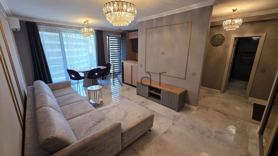 Apartament cu 2 camere semidecomandat, mobilat în Plopilor