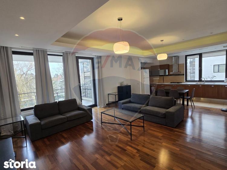 Apartament cu 4 camere decomandat, mobilat în Pipera