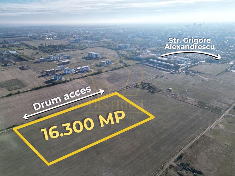 Teren Construcții intravilan de 16300 mp, în Mehala