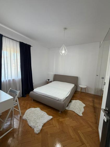 Apartament cu 4 camere circular, mobilat în Rosetti