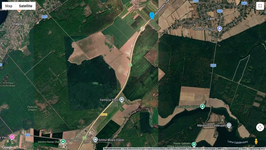 Teren agricol extravilan de 2284 mp, în Gruiu