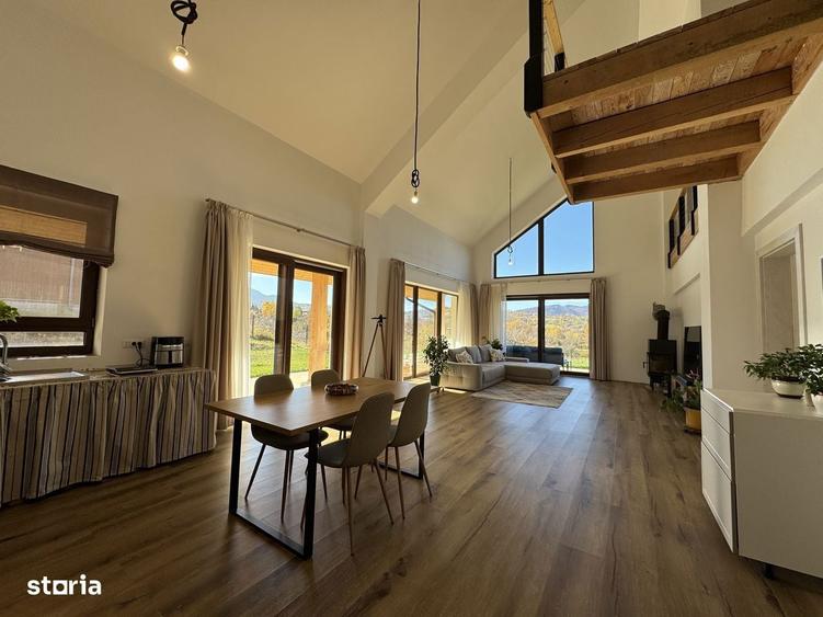 Casa cu vedere panoramica la Piatra Craiului si Bucegi in Sohodol-Bran - 16