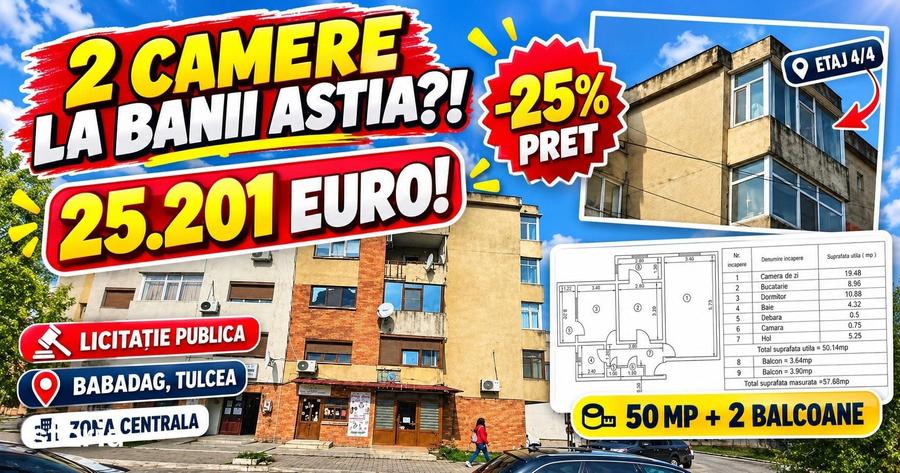 Apartament cu 2 camere în Central