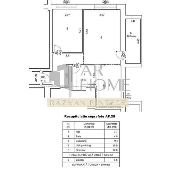 Apartament 2 camere, parcare subterana, MRS Gradinile Albert Ploiesti - 7