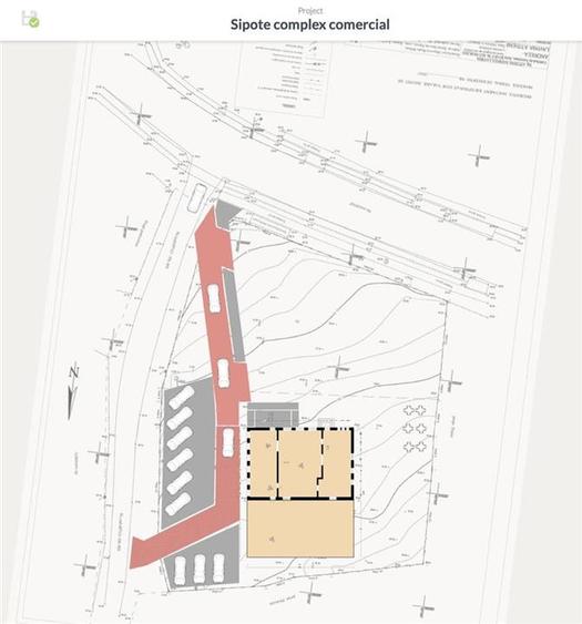 Spațiu comercial, de 202 mp, în Șipote