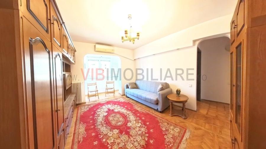 Apartament cu 3 camere semidecomandat, mobilat în Kogălniceanu