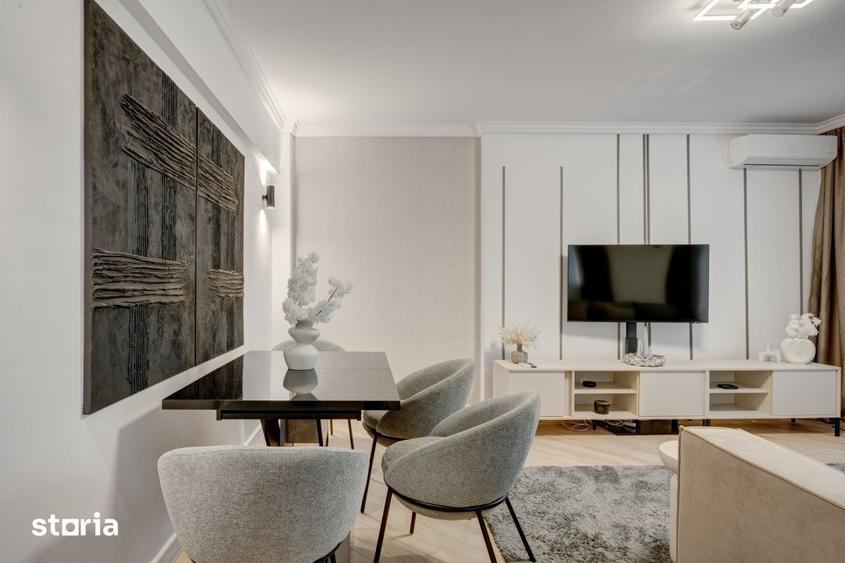 Apartament cu 3 camere decomandat, mobilat în Cișmigiu