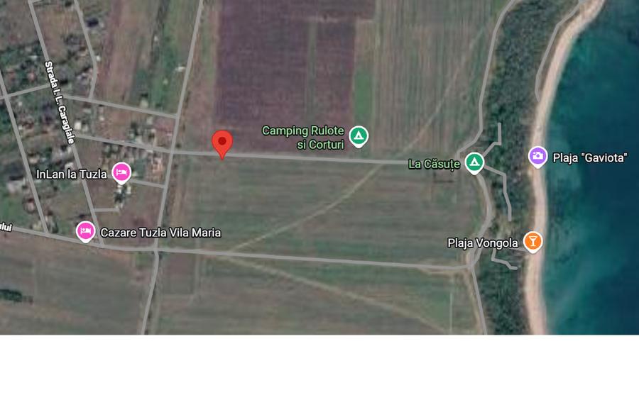 Teren Construcții extravilan de 1875 mp, în Tuzla